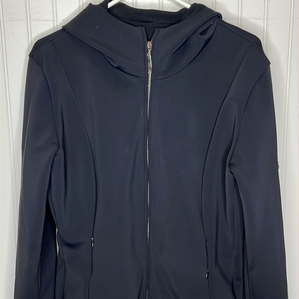 Post Card Hooded Soft Shell Jacket Size Large - image 2
